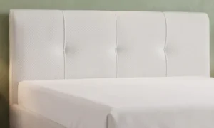 Ντυμένο Διπλό κρεβάτι με ύφασμα Easy Clean