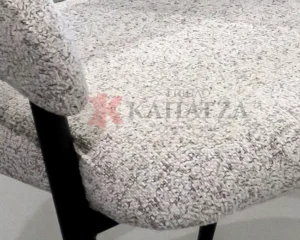Καρέκλα – Πολυθρόνα Τραπεζαρίας με Ύφασμα Bouclé