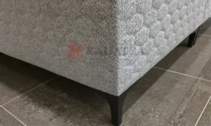 Ντυμένο κρεβάτι ύφασμα Easy Clean και αποθηκευτικό χώρο