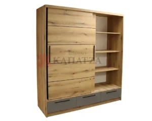 2Φυλλη συρόμενη ντουλάπα