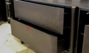 Μπουφές από ξύλο δρυ με καθρέφτη