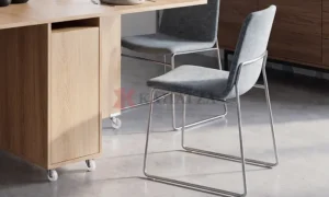 Επεκτεινόμενο Τραπέζι Τραπεζαρίας με Ρόδες – Σε χρώμα φυσικό ξύλο